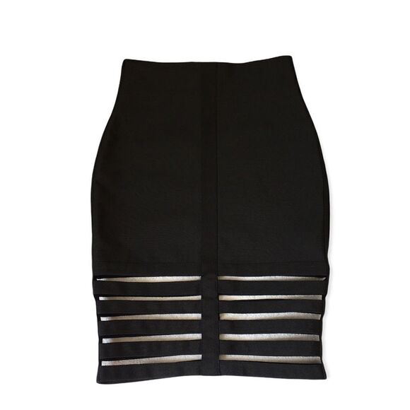 🆕Wow Couture Black Bandage Skirt - Picture 4 of 7